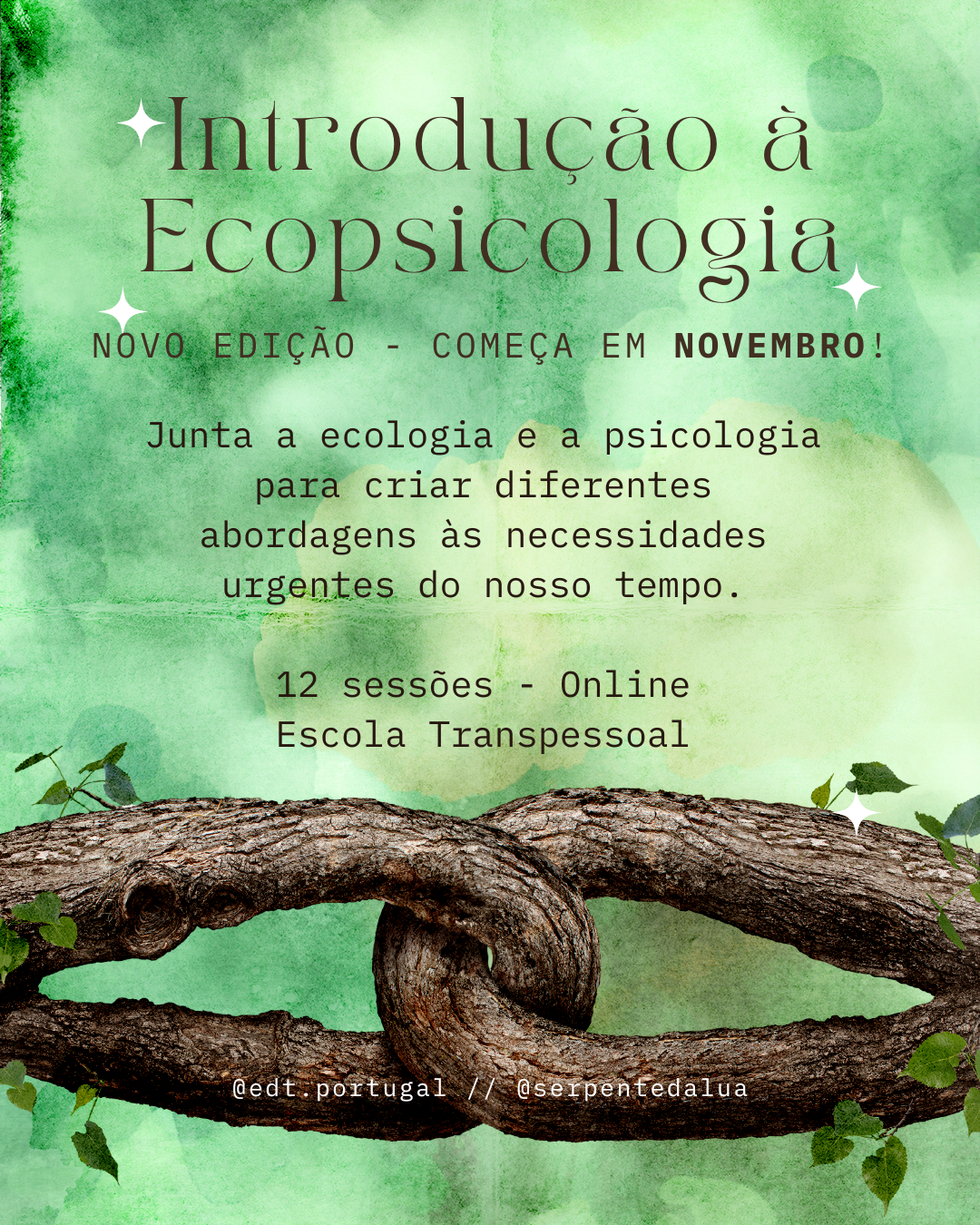 EDT - Introdução à Ecopsicologia – Novembro 2024